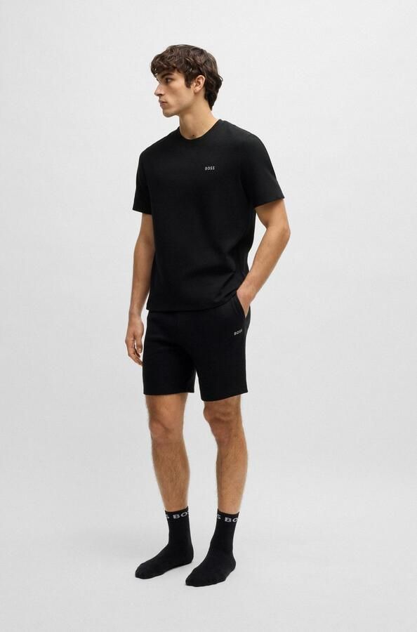 Boss T-shirt met labelstitching - Foto 5