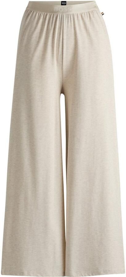 BOSS Pyjamabroek Bea_Pants met -logo tailleband