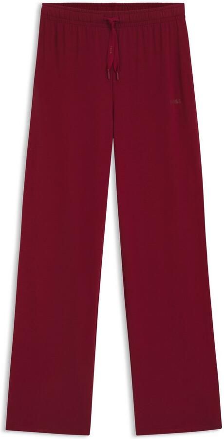 Boss Regular fit pyjamabroek van katoenmix - Foto 3