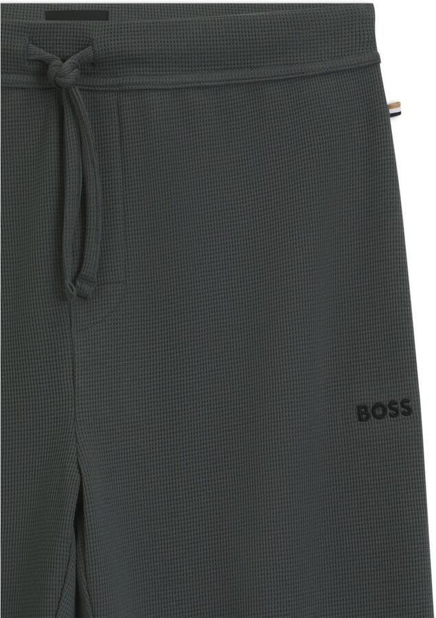 BOSS Pyjamabroek Waffle Pants Cuf - Foto 6