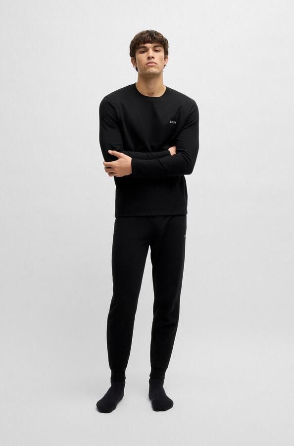 BOSS Pyjamabroek Waffle Pants Cuf - Foto 5