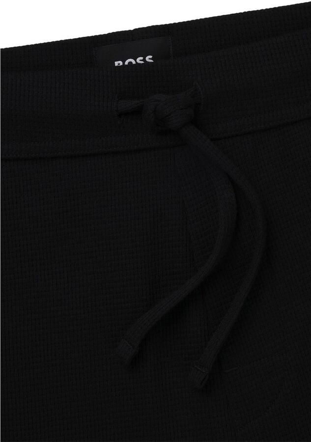 BOSS Pyjamabroek Waffle Pants Cuf