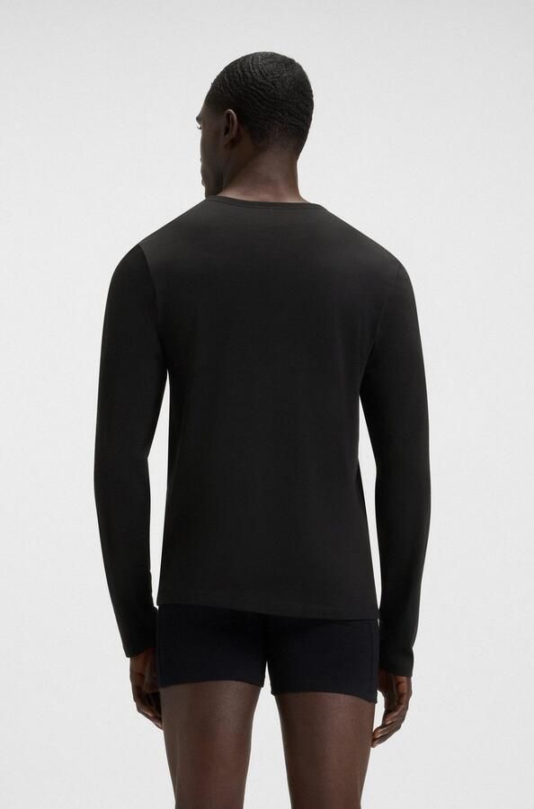 BOSS Shirt met lange mouwen Longsleeve-Shirt R-Neck Classic COTTON 3pcs pack (3-delig) - Foto 4