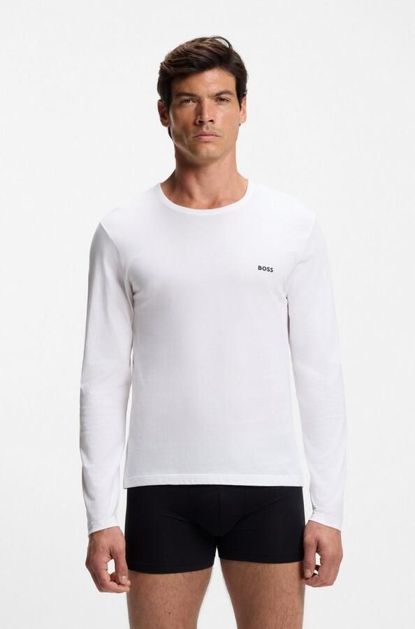 BOSS Shirt met lange mouwen Longsleeve-Shirt R-Neck Classic COTTON 3pcs pack (3-delig) - Foto 11