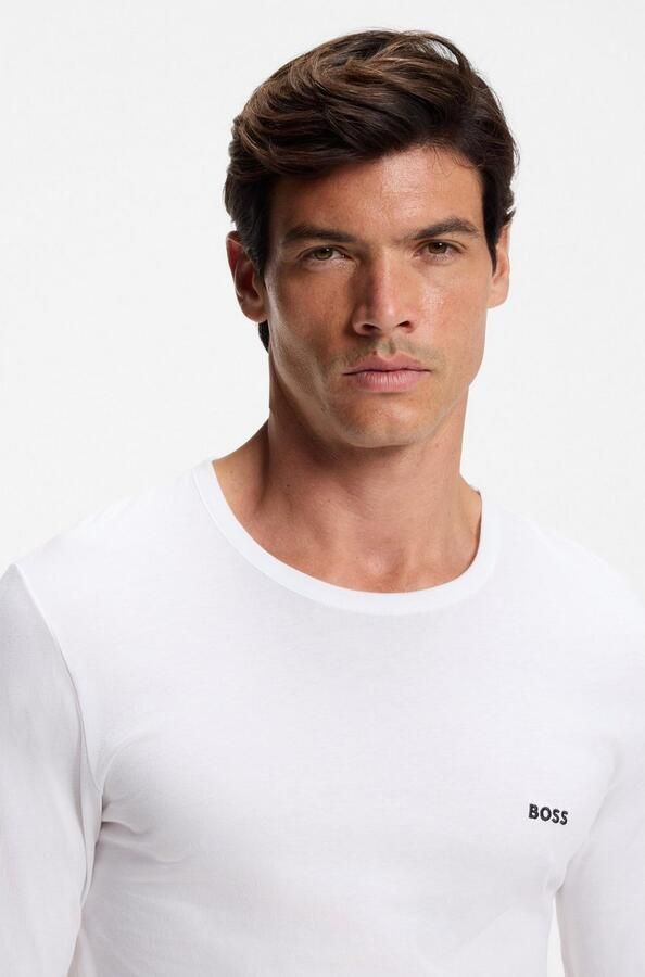 BOSS Shirt met lange mouwen Longsleeve-Shirt R-Neck Classic COTTON 3pcs pack (3-delig) - Foto 13
