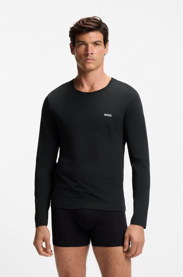 BOSS Shirt met lange mouwen Longsleeve-Shirt R-Neck Classic COTTON 3pcs pack (3-delig) - Foto 15