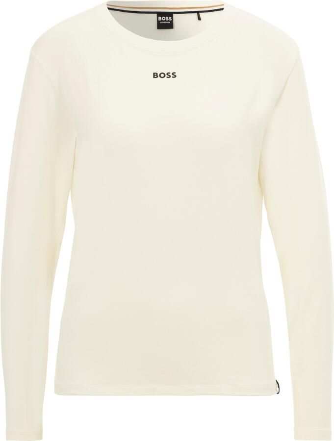 BOSS Shirt met lange mouwen met een ronde hals - Foto 2