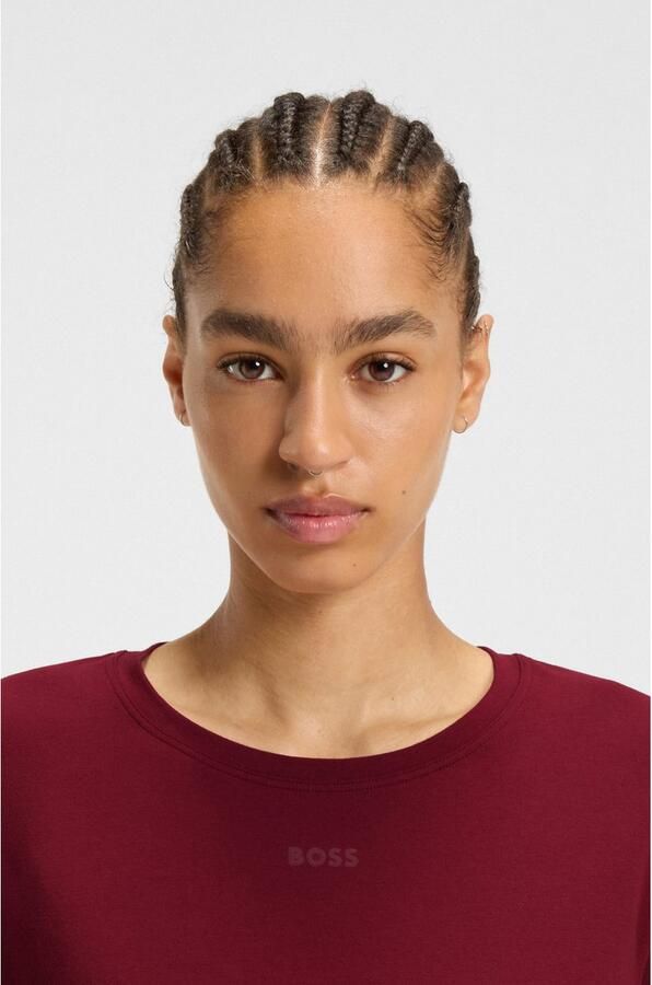 BOSS Shirt met lange mouwen met een ronde hals - Foto 2