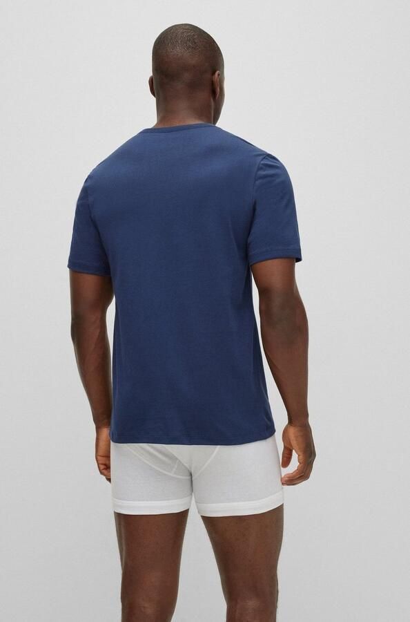 Boss T-shirt met V-hals in een set van 2 stuks model 'Classic' - Foto 4