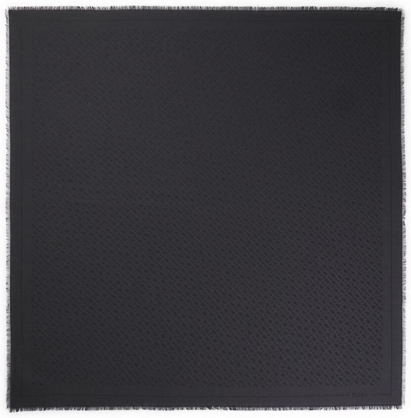 Boss Sjaal van een mix van modal en wol model 'Ledonia' - Foto 2