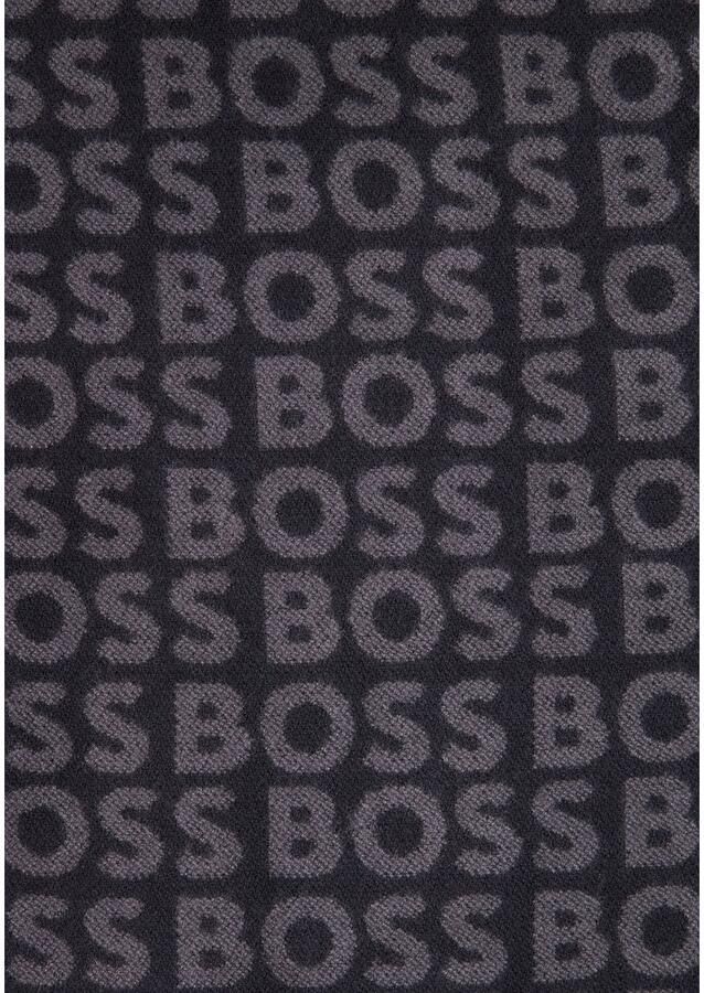 Boss Sjaal van viscose met labeldetail model 'Tadic'
