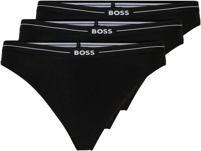 Boss Slip met elastische band met logo in een set van 3 stuks - Foto 4