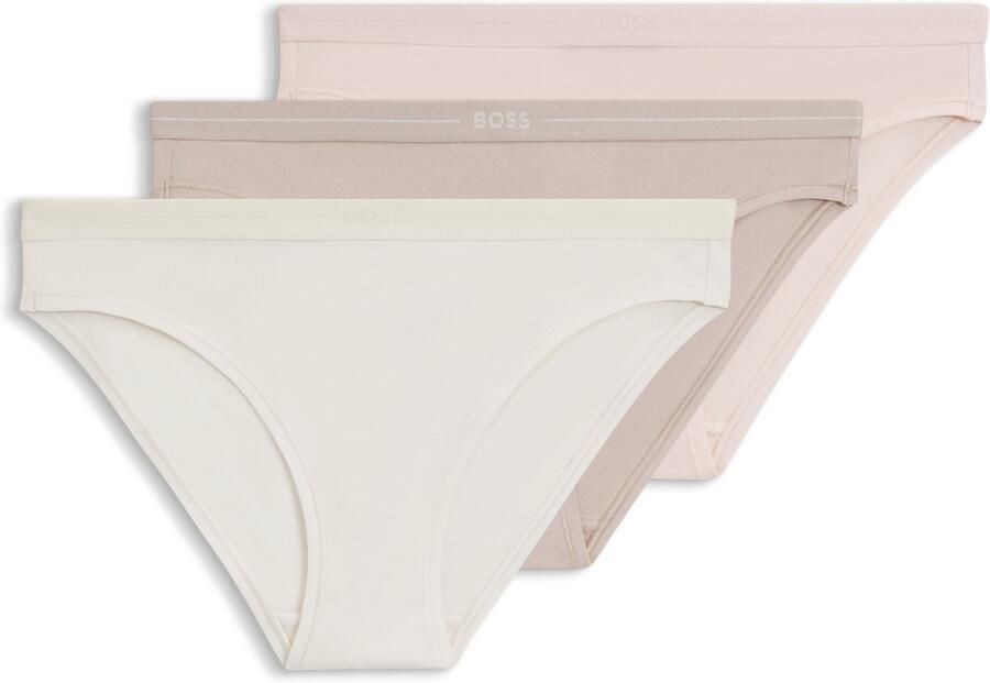 BOSS Slip 3P BRIEF met elastische logoband (3 stuks) - Foto 7