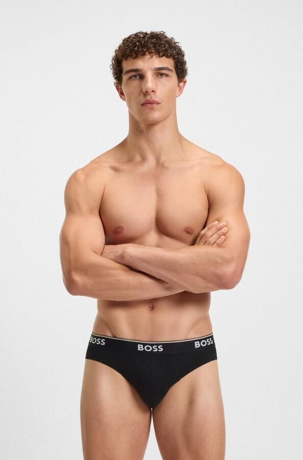 Boss Slip van mix van katoen en elastaan per 3 stuks - Foto 8