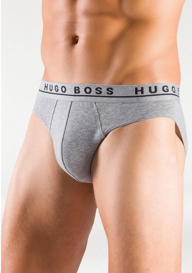 Hugo Boss Elastische Katoenen Briefs Multipack 3-Pack Multicolor Heren - Foto 13