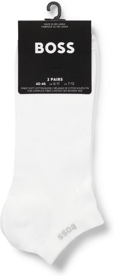 Boss Sneakersokken met labelprint in een set van 2 paar - Foto 2