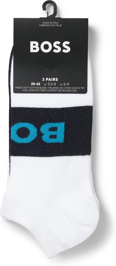 BOSS Sneakersokken 3P AS Logo CC (3 paar) - Foto 2