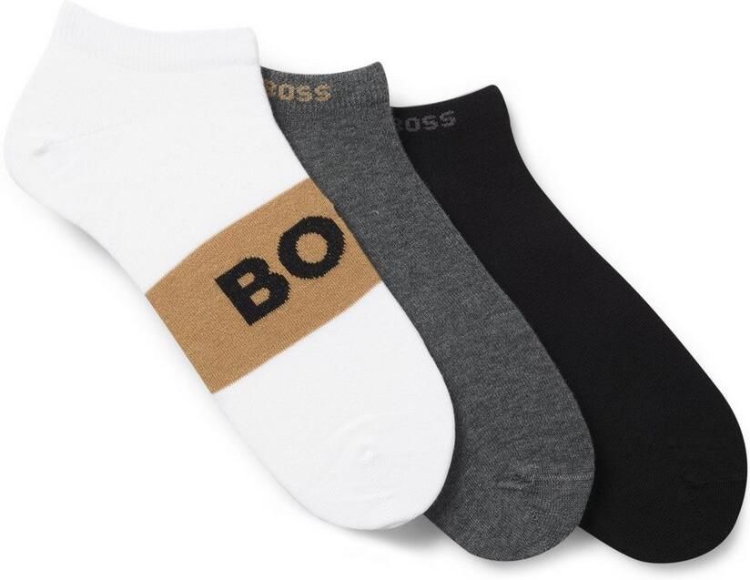 BOSS Sneakersokken 3P AS Logo CC (3 paar) - Foto 4