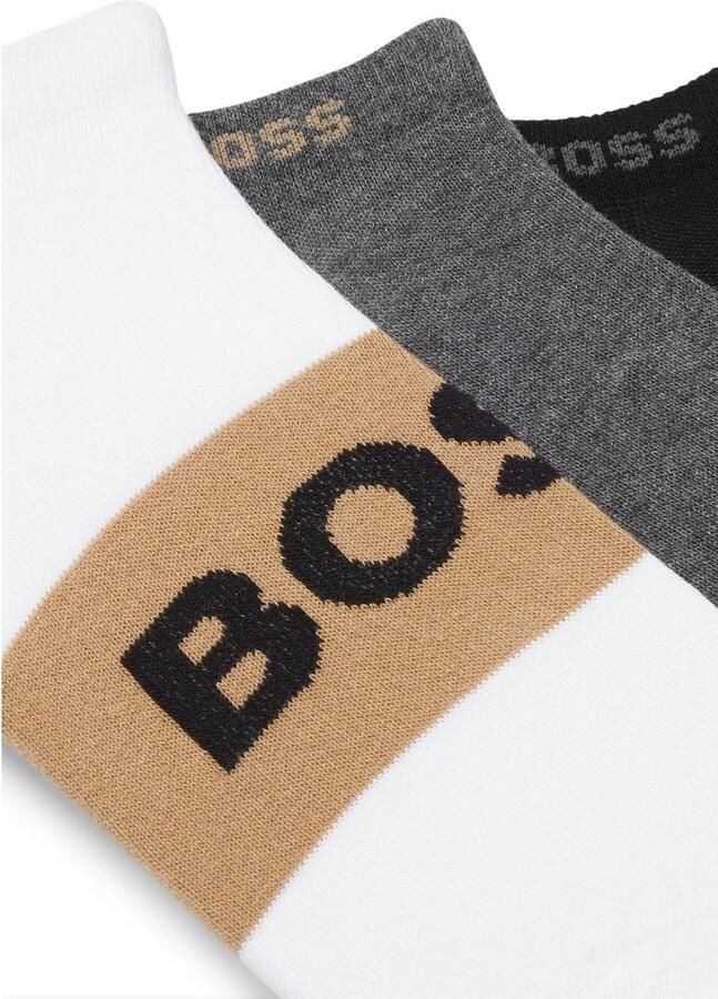BOSS Sneakersokken 3P AS Logo CC (3 paar) - Foto 3