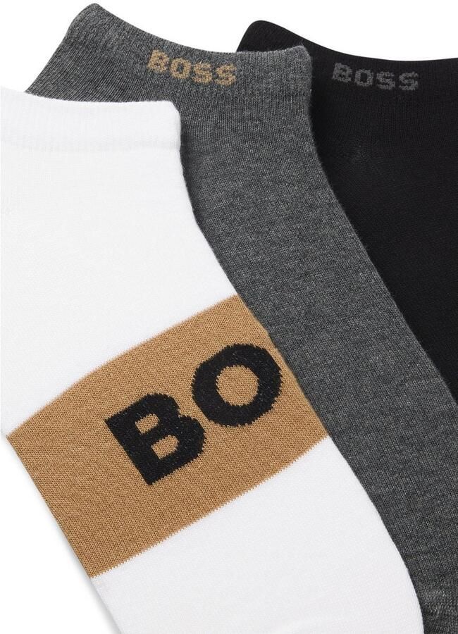 BOSS Sneakersokken 3P AS Logo CC (3 paar) - Foto 2