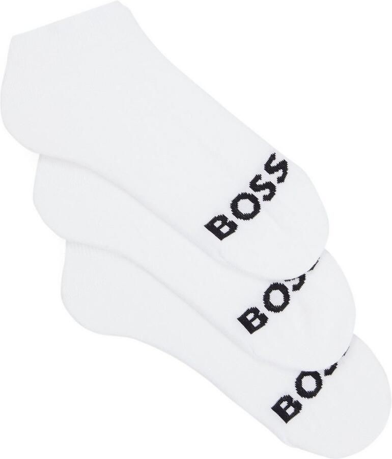 BOSS Sneakersokken 3P AS Logo CC W met logo-opdruk (3 paar Set van 3)
