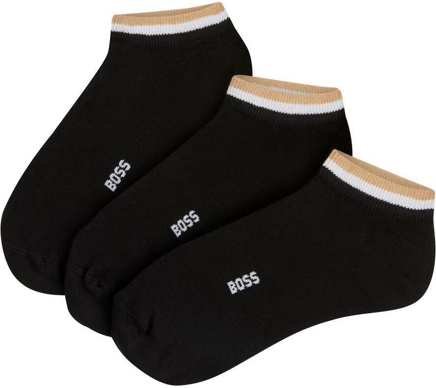 BOSS Sneakersokken 3P AS Stripe (Set van 3)