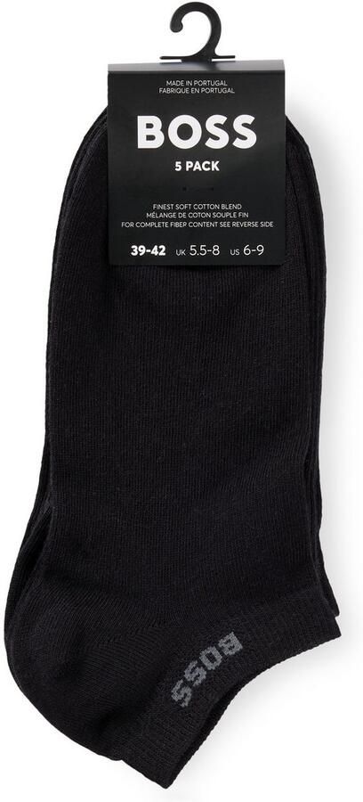 BOSS Sneakersokken 5P AS Logo CC W met logo-opdruk (set 5 paar 5er) - Foto 5