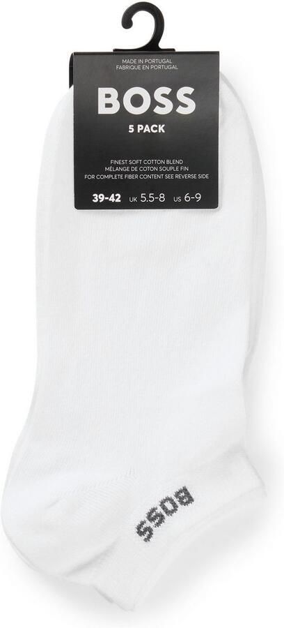BOSS Sneakersokken 5P AS Logo CC W met logo-opdruk (set 5 paar 5er) - Foto 4