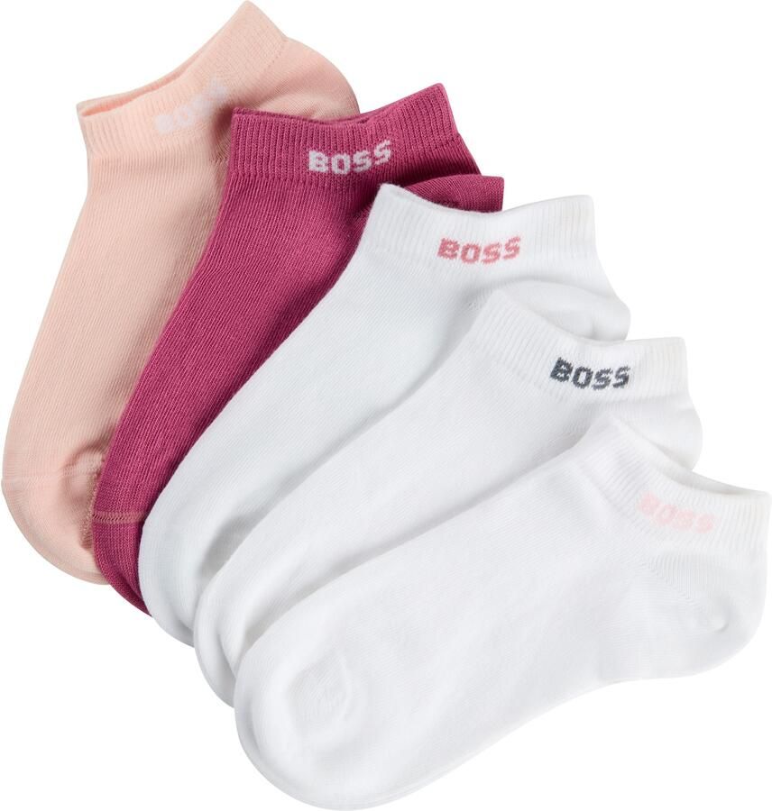 BOSS Sneakersokken 5P AS Logo CC W met logo-opdruk (set 5 paar 5er) - Foto 2