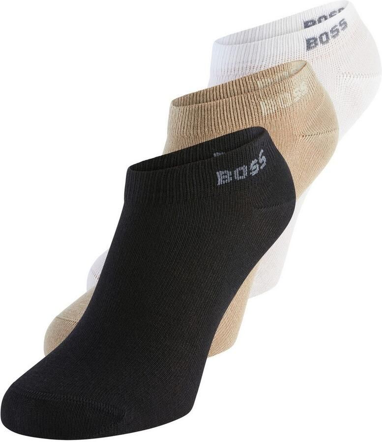 BOSS Sneakersokken 5P AS Logo CC W met logo-opdruk (set 5 paar 5er)