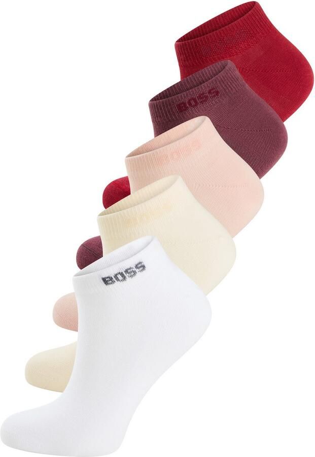 BOSS Sneakersokken 5P AS Logo CC W met logo-opdruk (set 5 paar 5er)