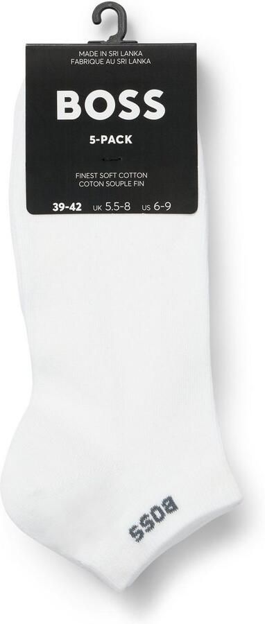 Boss Sneakersokken met labeldetail in een set van 5 paar - Foto 2