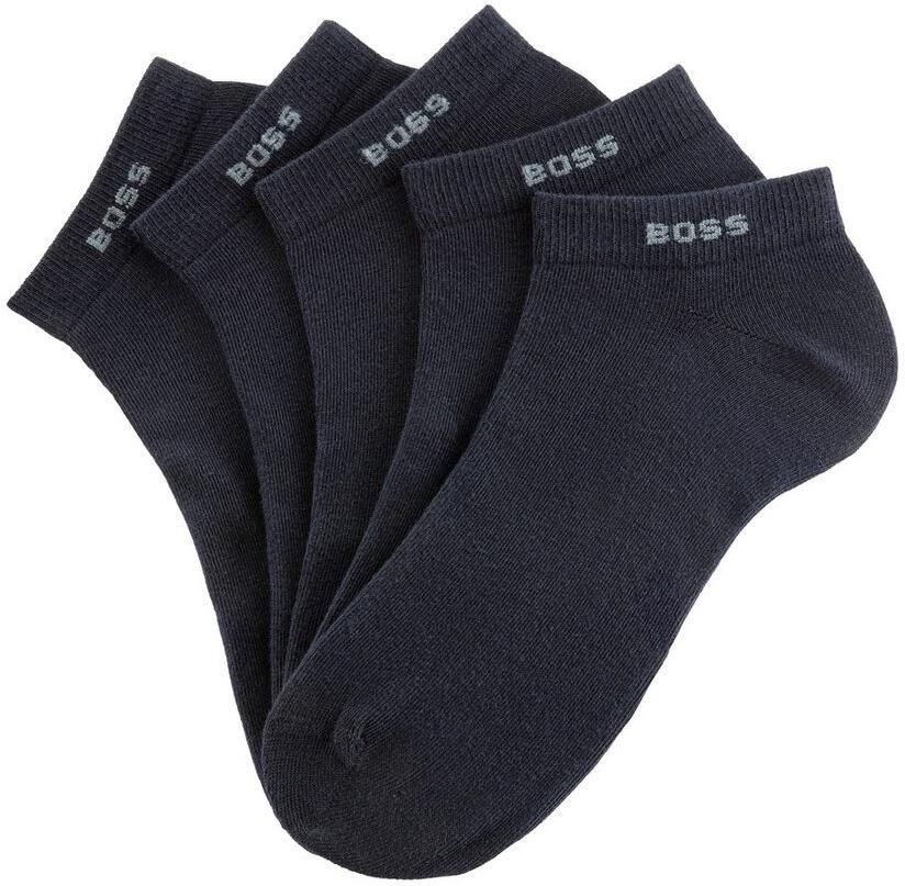 Boss Sneakersokken met labeldetail in een set van 5 paar - Foto 2