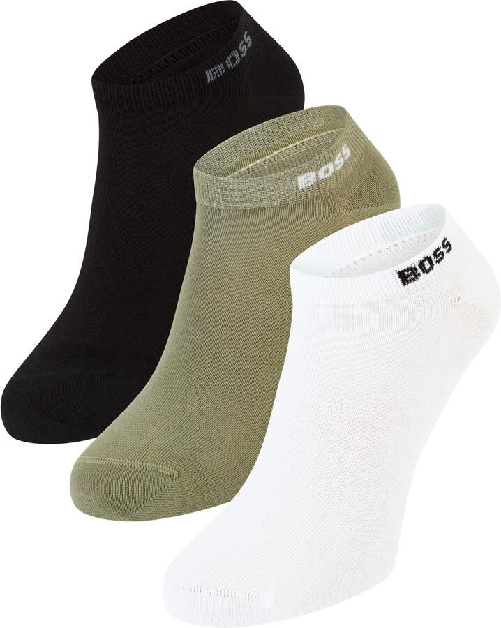 BOSS Sneakersokken 5P AS Uni CC met -label (set 5 paar) - Foto 2