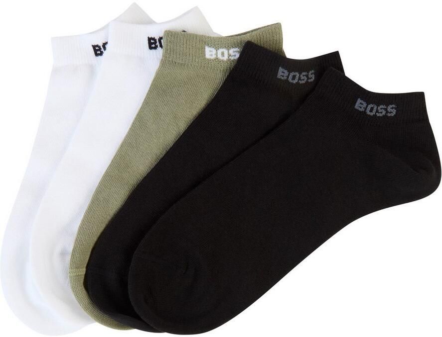 BOSS Sneakersokken 5P AS Uni CC met -label (set 5 paar)