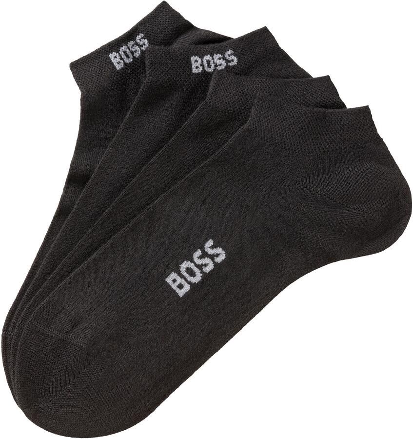 BOSS Sokken 2P AS Logo Bamboo met dubbele logo-opdruk (set 2 paar) - Foto 2