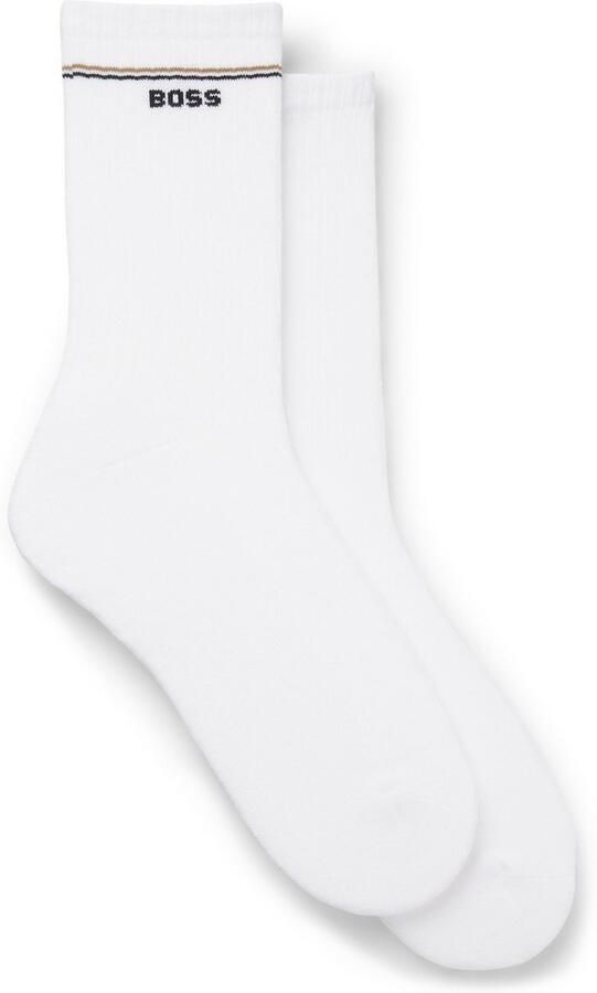 Boss Sokken met labelstitching model 'Iconic' in een set van 2 paar - Foto 8