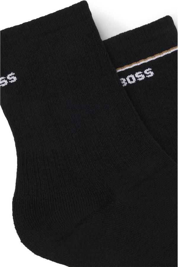 Boss Sokken met labelstitching model 'Iconic' in een set van 2 paar - Foto 6