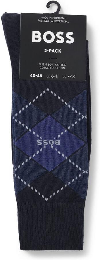 Boss Sokken met labeldetail in een set van 2 paar - Foto 5