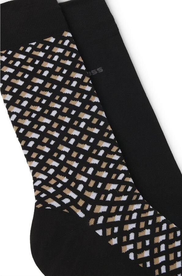 Boss Sokken met labeldetail in een set van 2 paar - Foto 3