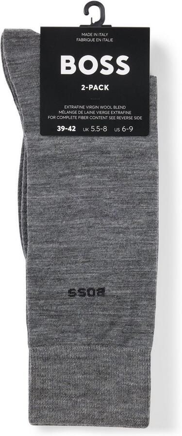 BOSS Sokken 2P RS Uni WO met geborduurd merklogo (2 paar Set van 2) - Foto 6