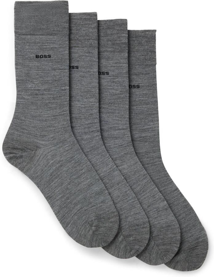 BOSS Sokken 2P RS Uni WO met geborduurd merklogo (2 paar Set van 2) - Foto 2