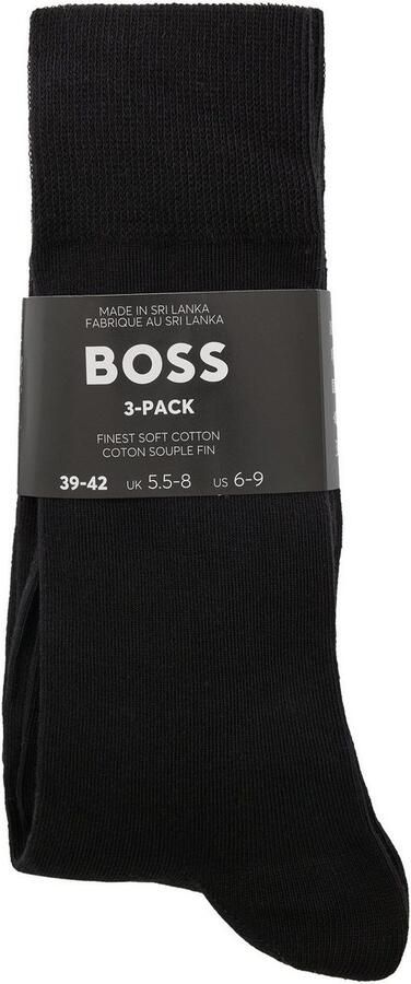 Boss Sokken met labeldetail in een set van 3 paar - Foto 7