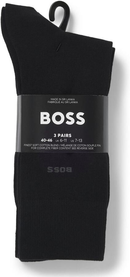 Boss Sokken met labeldetail in een set van 3 paar - Foto 6