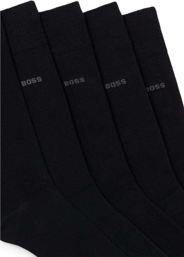 BOSS Sokken 5P Uni Color CC in klassieke uni-kleur (5 paar) - Foto 4