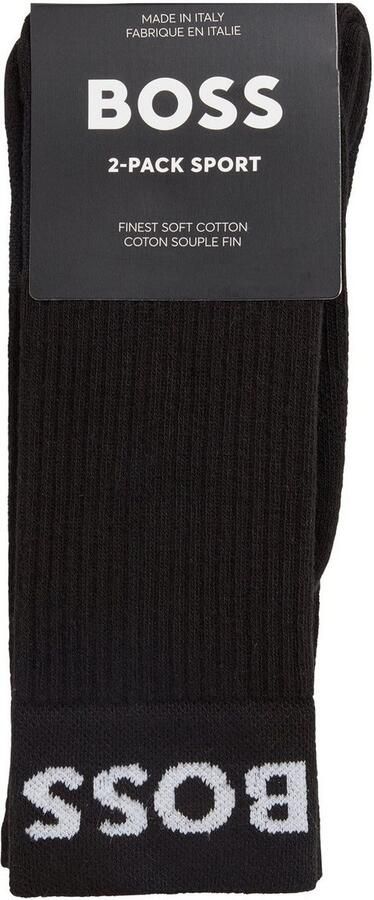 Boss Sokken met labelprint in een set van 2 paar - Foto 8