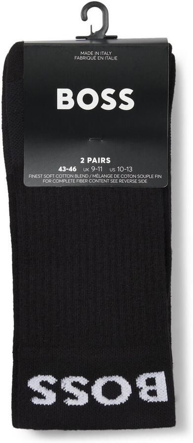Boss Sokken met labelprint in een set van 2 paar - Foto 7