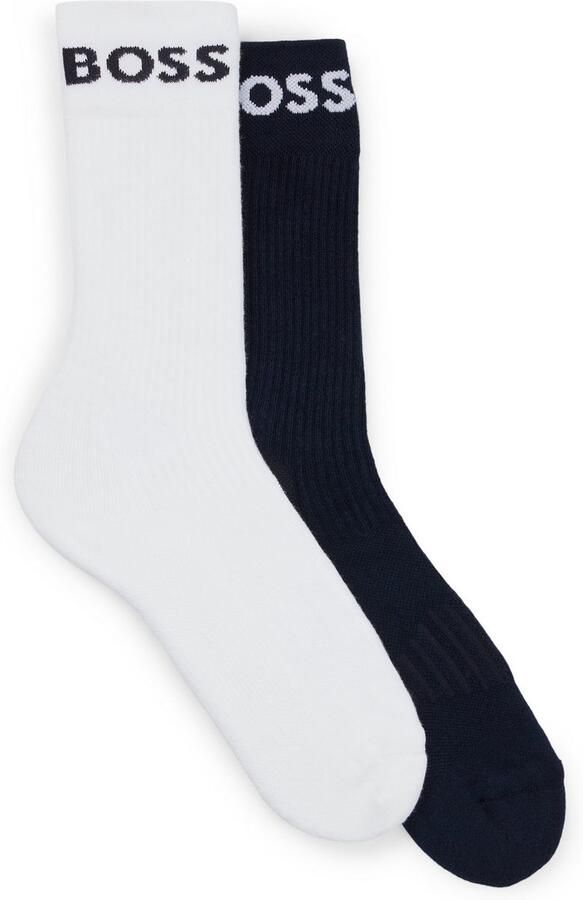 Boss Sokken met labelprint in een set van 2 paar - Foto 4