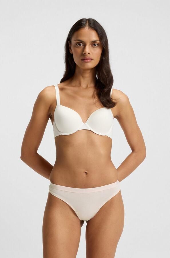 BOSS String 3P THONG met -logo tailleband (3 stuks) - Foto 3