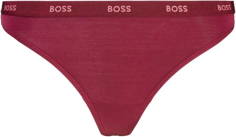 BOSS String THONG CI met logotekst op de tailleband - Foto 2